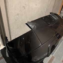 AUDI TT Convertible Rear Bumper Cover Black 00 01 02 03 04 05 