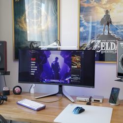 Alienware aw3423dw QD-OLED gaming monitor 