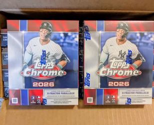 2026 Topps Chrome Mega Boxes MLB