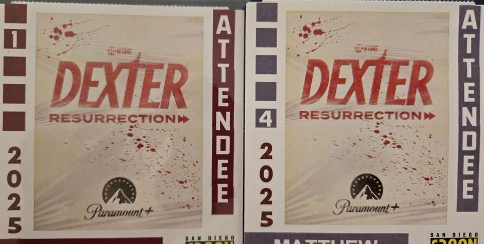 Comic Con Tickets 