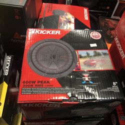 Kicker Slim 12 Inch Subwoofer On Sale Today For 199.99