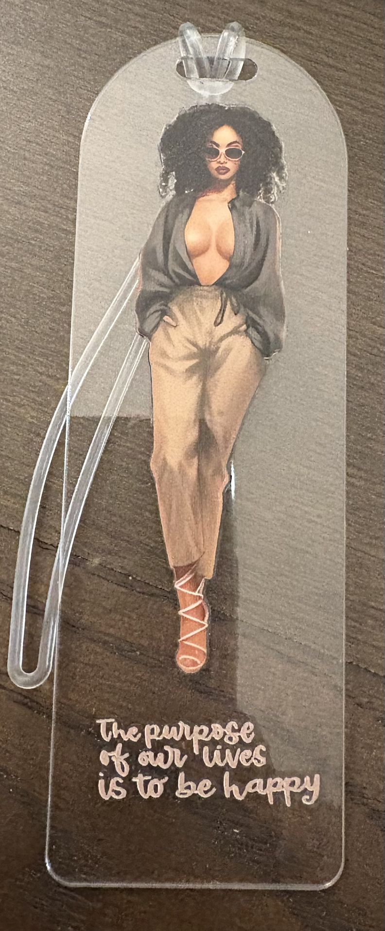 Acrylic bookmarks