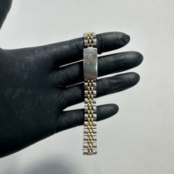  2 tone 18k Jubilee Bracelet 