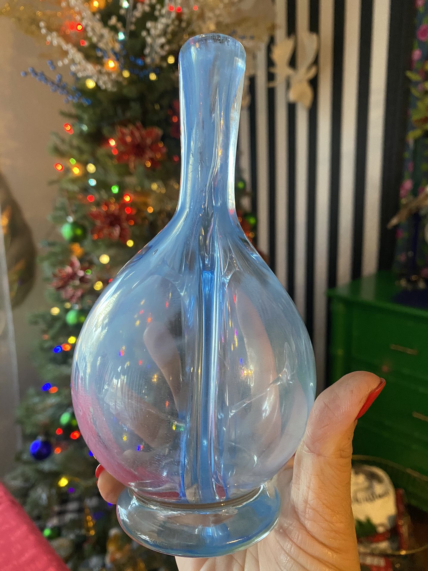 I gave small murano glass vase