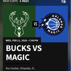 Magic Vs Bucks 