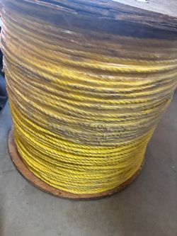 Tytan 1/4”x2400’ Yellow Polypropylene Rope