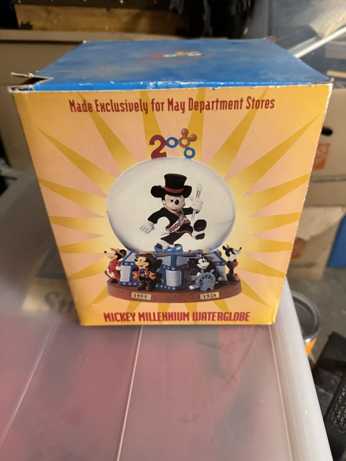 Mickey moose millennial Snow Globe