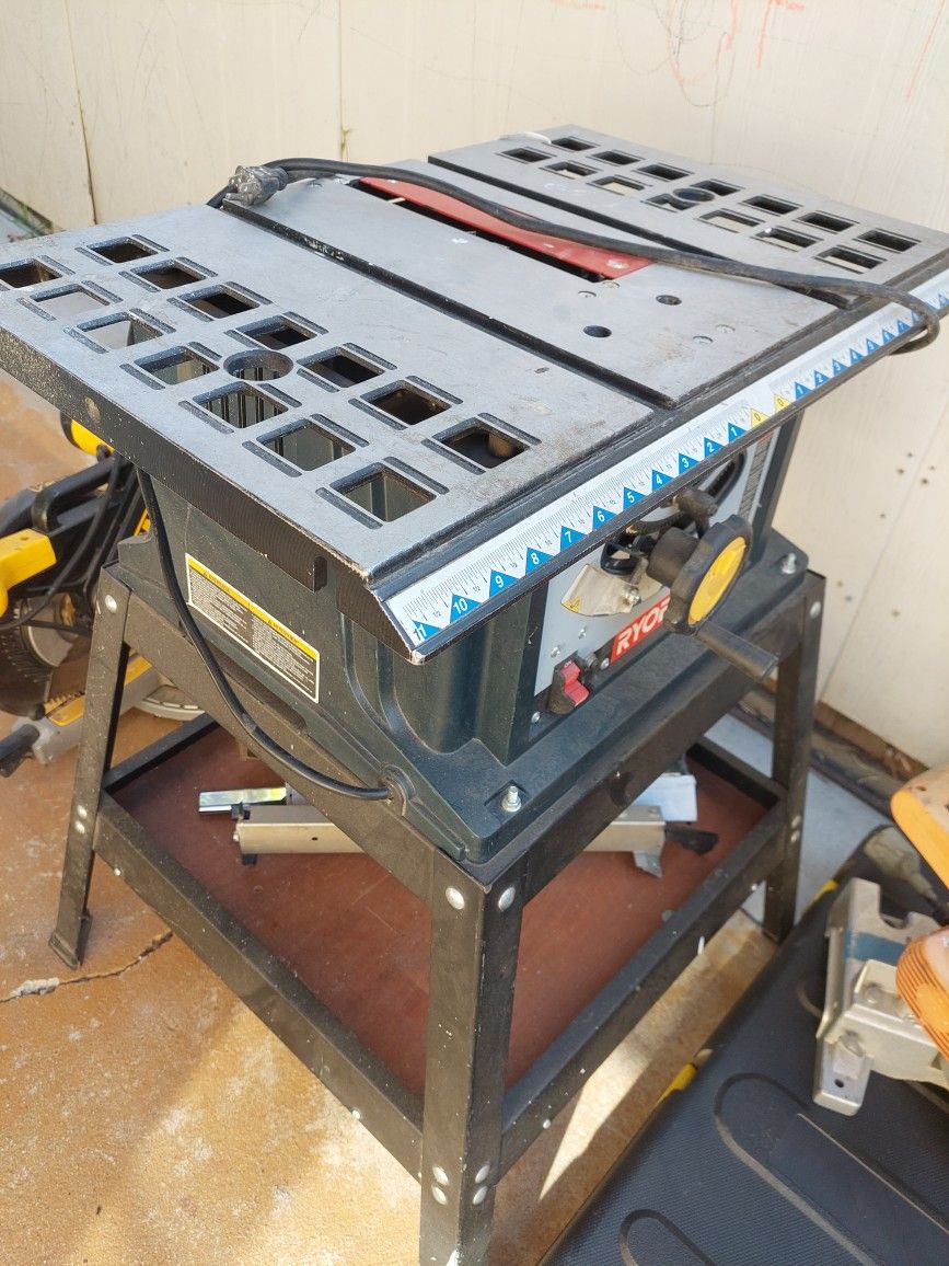 Rayobi TABLE SAW working Perfectly