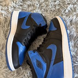 Size 5.5Y Nike Air Jordan 1 Retro High OG BG 'Royal' 2017  575441-007. 