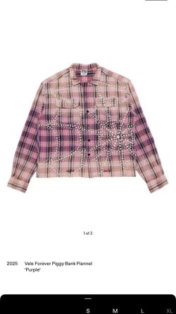 Pink vale dreams flannel