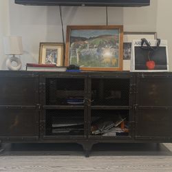 RH Metal Credenza (negotiable $)