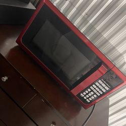Red Microwave 
