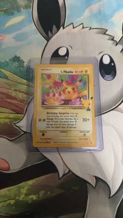 Pokemon - Celebrations set #24 - Birthday Pikachu