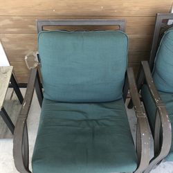 Outdoor Metal Chairs With Cushions Included
