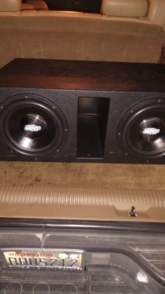 Two 10" Legion Subs