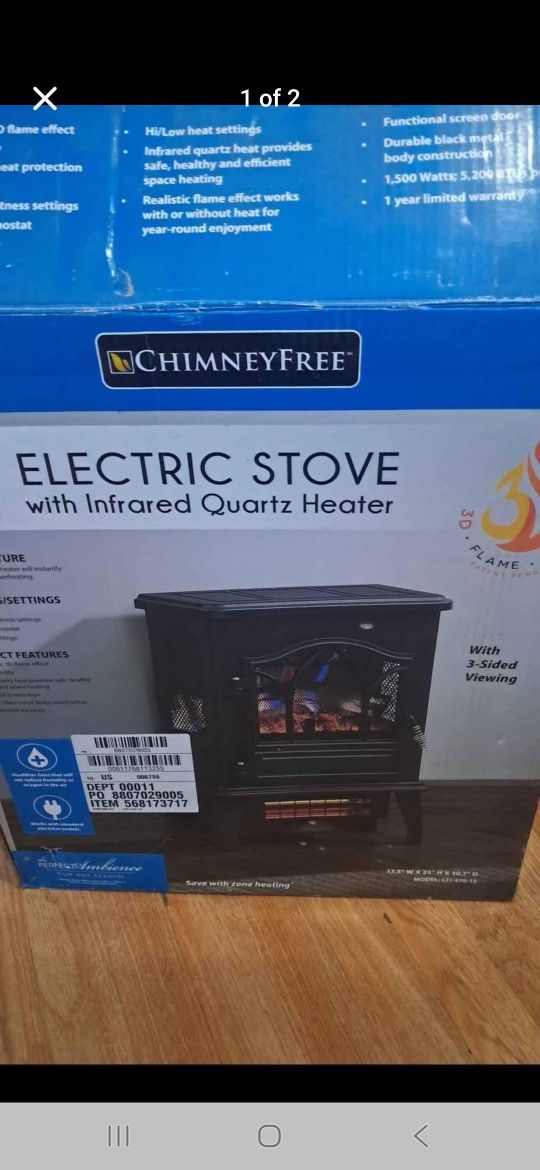 3D Electric Heater.,All Products : American Fashion Style Bags On Sale