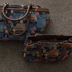 European Designed Travel Tote With Matchi