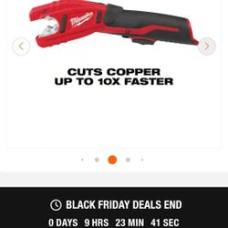 Milwaukee Pipe Cutter