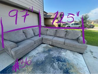Sectional couch modular L-shaped sofa sala delivery available