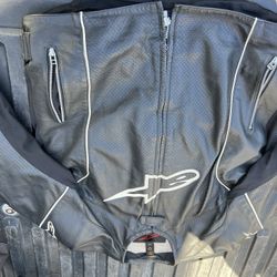 Alpinestars tz 1 reload perforated leather jacket