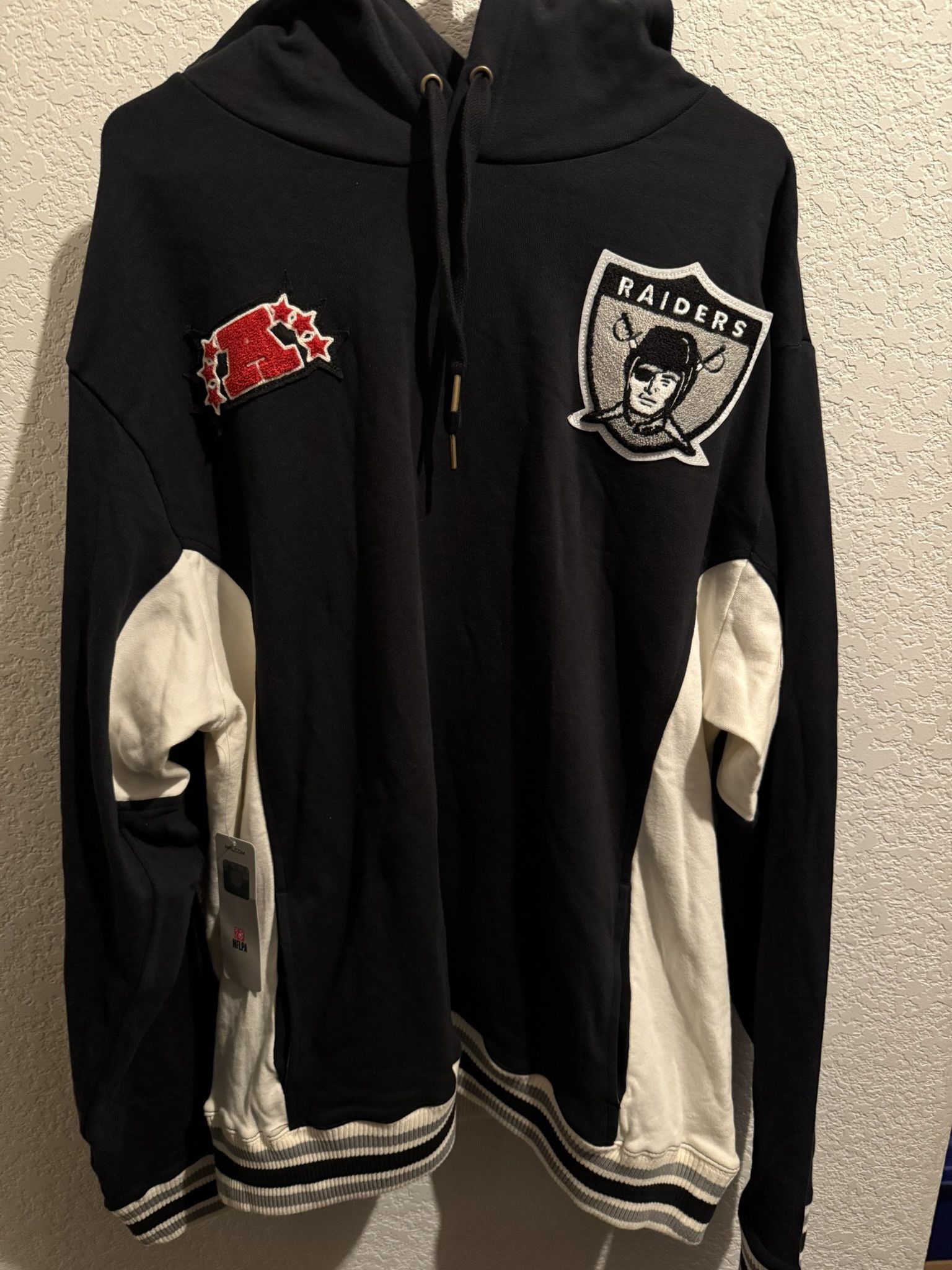 Raiders Mitchell And Ness Hoodie 2XL DS