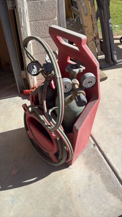 Oxy acetylene torch