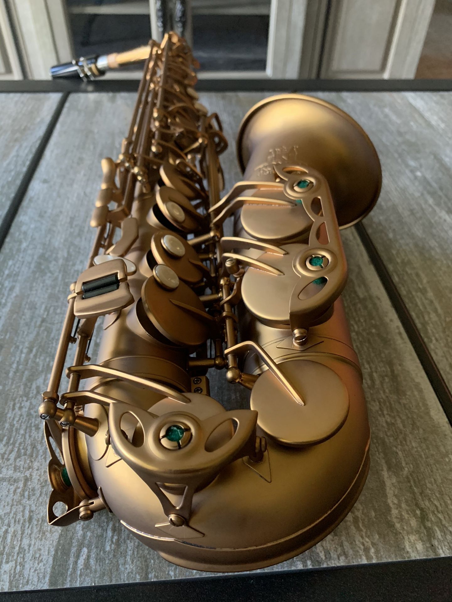 Beautiful Alto Saxophone (dark lacquer)