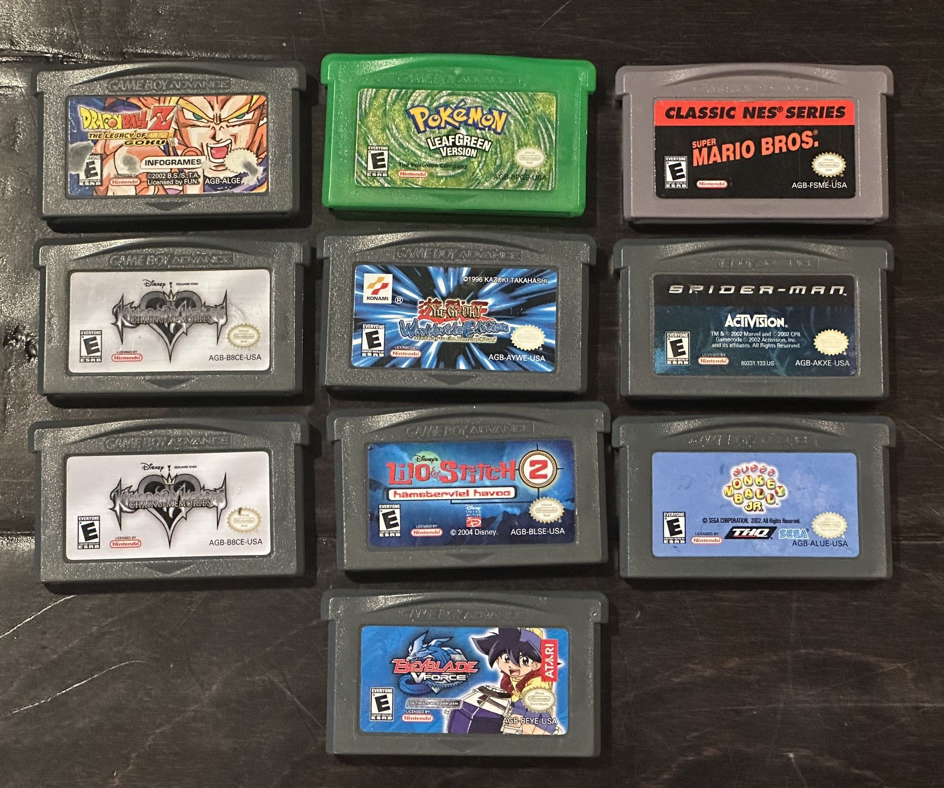 GBA Games
