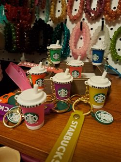 Starbucks Cup Keychains 
