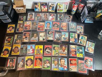 Vintage topps 1(contact info removed) Cubs and White Sox stars from 1955