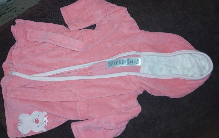 Baby Girl Robe 0/9 Mo