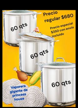 60 qt Princess house