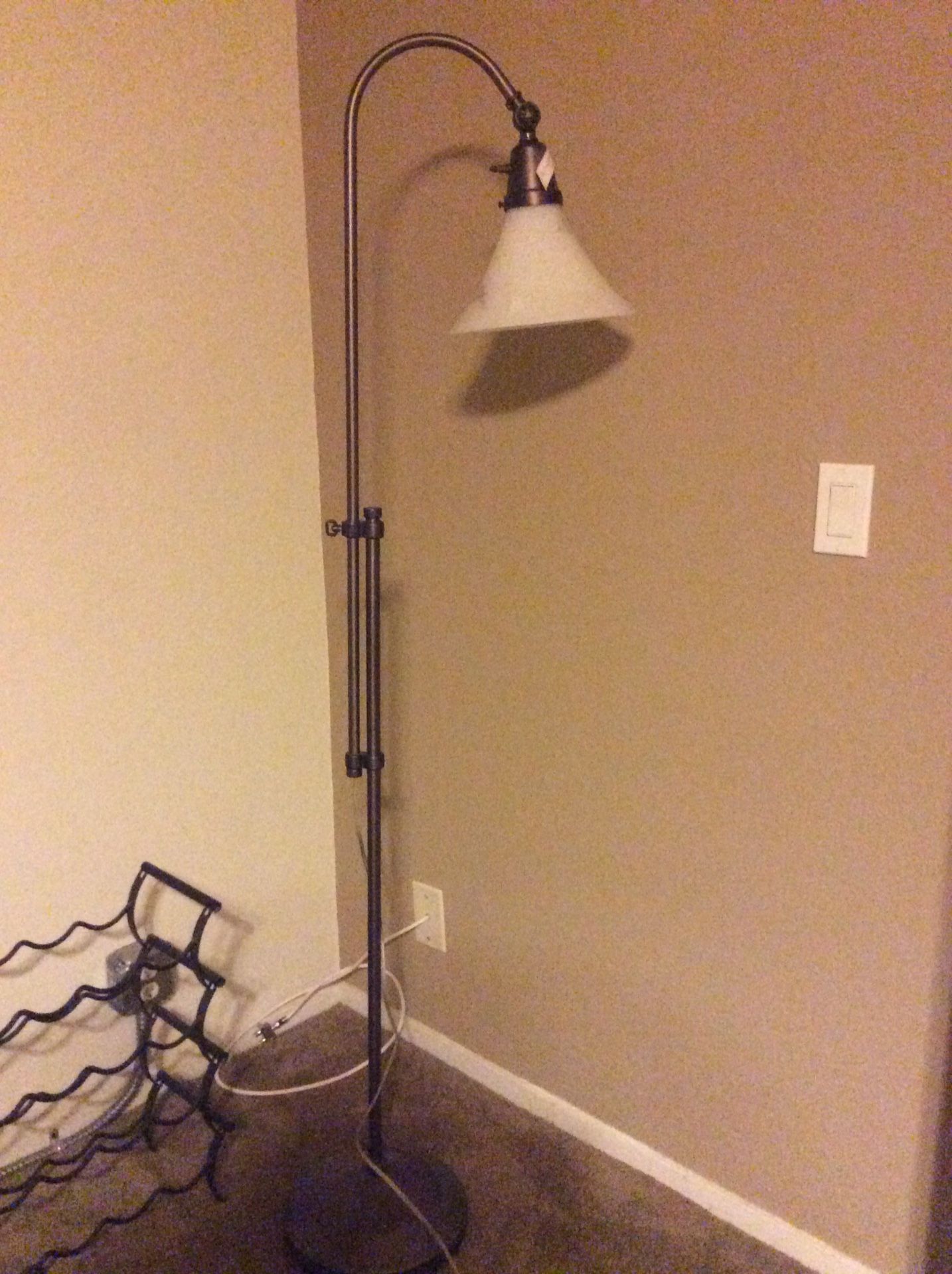 OttLite High Definition 20 Watt Lexington Floor Lamp - Mocha Pearl