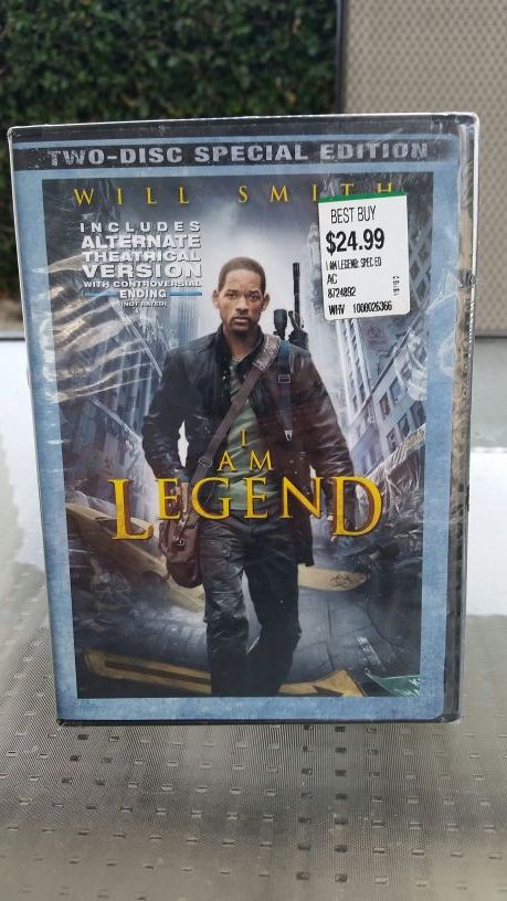 I Am Legend DVD