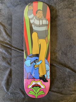StrangeLove Sean Cliver "LOVE" Skateboard Deck 8.25