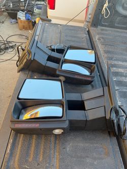 Tow Mirror, Puddle Lamps, Led turn signals