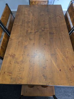 6 chair wood dining