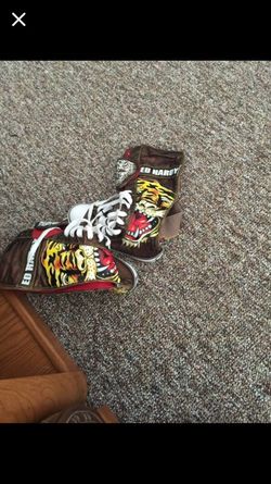 Ed hardy new boots