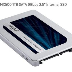 Crucial MX500 1TB SATA 6Gbps 2.5" Internal SSD__EXCELLENT __