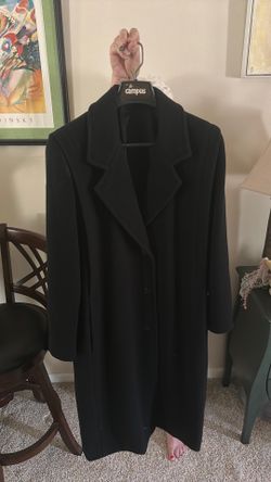 Wool dress coat