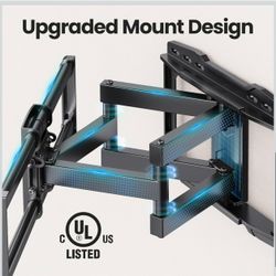Full Motion TV Wall Mount Bracket for Most 37-86 inch TVs