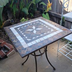 Mosaic Outdoor Patio Table