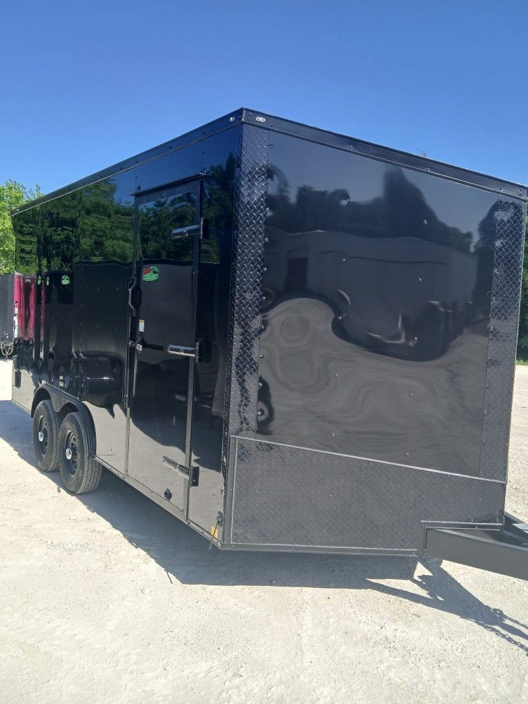Black Enclosed Trailer - PLEASE READ THIS DESCRIPTION