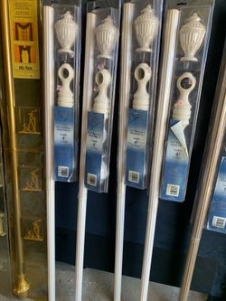 4ft and 8ft Curtain Rods- Read Description for Prices