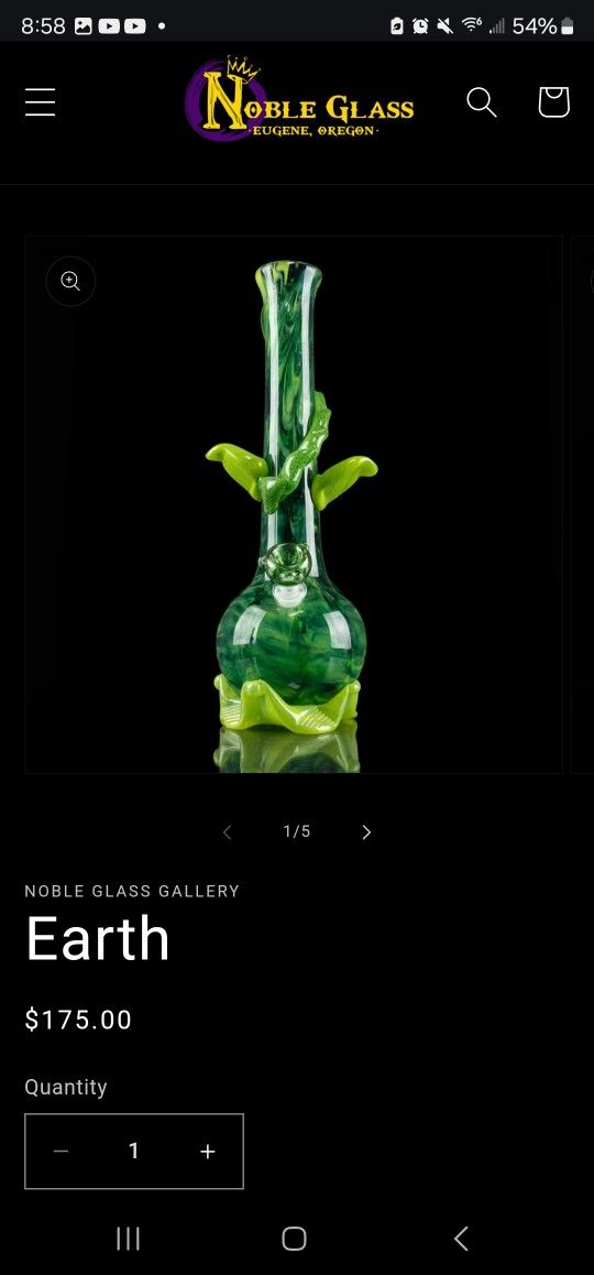 Noble Glass: Earth