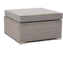 Ottoman - Aurora Wicker Outdoor or Indoor Ottoman 