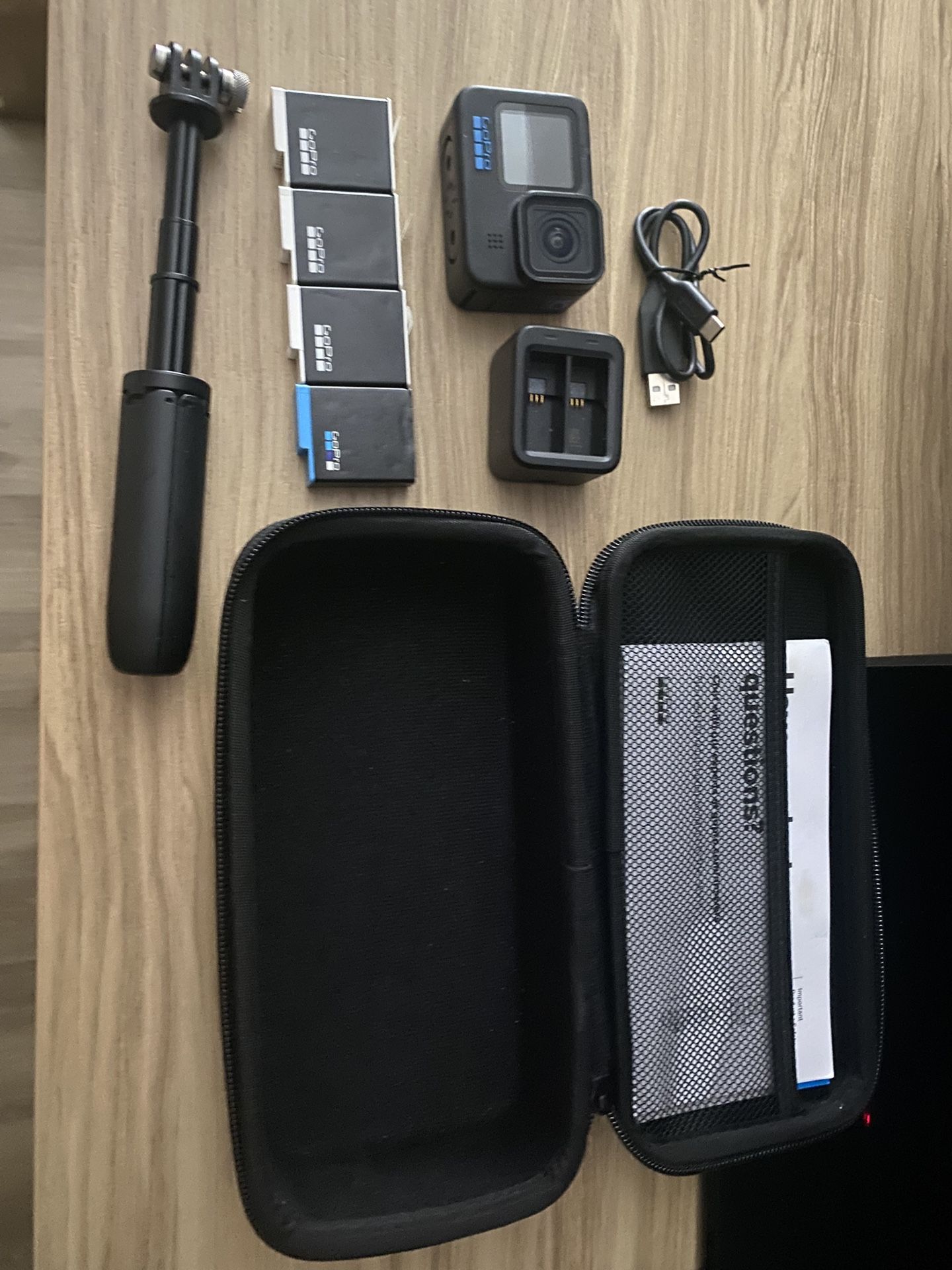 Gopro Hero10 Action Camera Bundle - Black