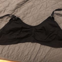 Black Nursing Bra