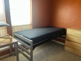 Twin frame and mattress