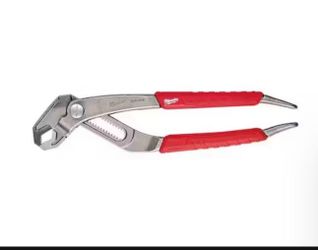 Milwaukee 8 in. V-Jaw Pliers with Comfort Grip and Reaming Handles